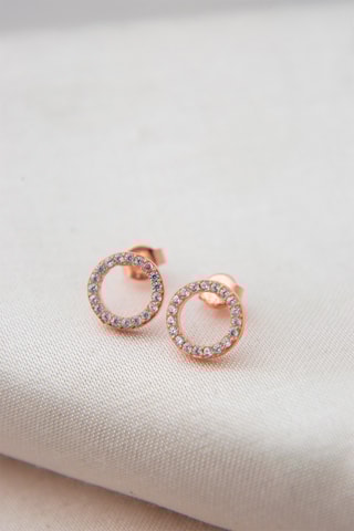 Puces - Argent et zircons