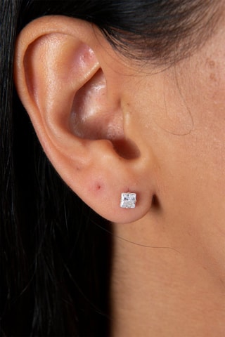 Puces - Argent et zircons