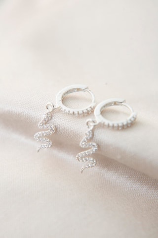 Boucles d'oreilles - Argent et zircon