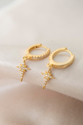 Boucles d'oreilles - Argent et zircon
