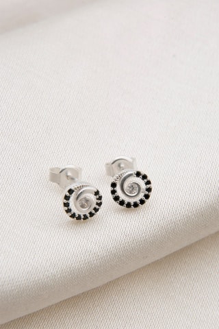 Puces - Argent et zircons