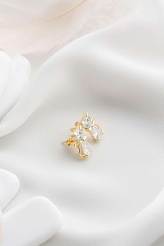 Puces - Argent plaqué or jaune