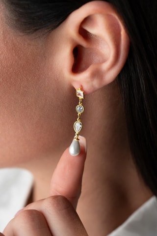Boucles d’oreilles - Argent et zircons