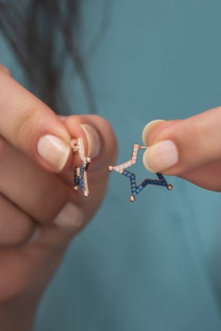Boucles d’oreilles - Argent plaqué or rose