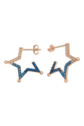 Boucles d’oreilles - Argent plaqué or rose