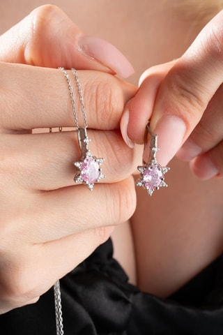 Parure - Argent et zircons