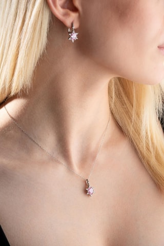Parure - Argent et zircons