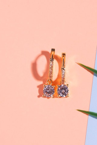 Boucles d'oreilles - Zircons