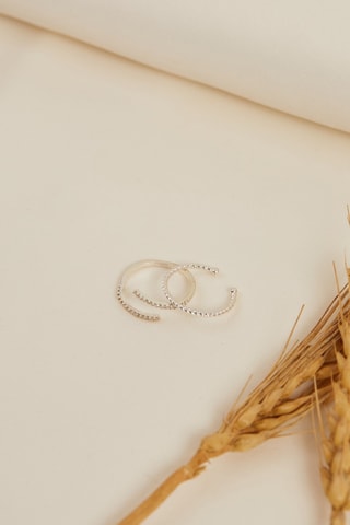 2 bagues - Argent
