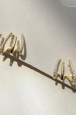 Boucles d'oreilles - Zircons