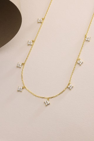 Collier - Argent plaqué or rose