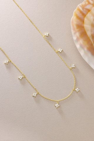 Collier - Argent plaqué or rose