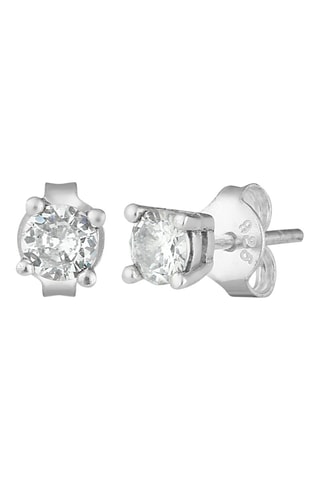 Puces - Argent et zircons