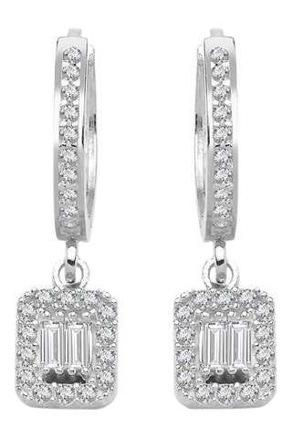 Créoles - Argent et zircons