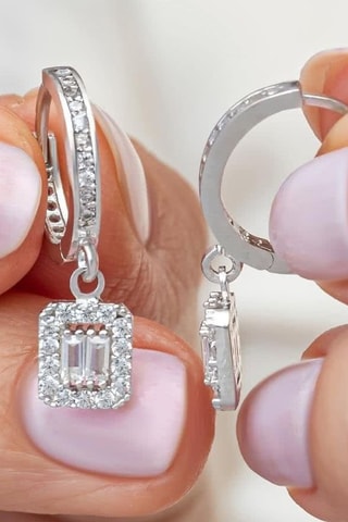 Créoles - Argent et zircons