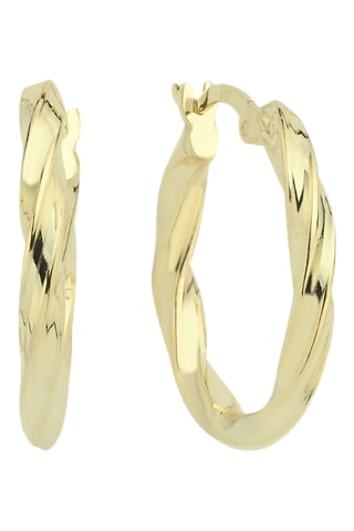 Créoles - Argent plaqué or jaune