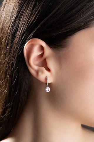 Boucles d’oreilles - Argent et zircons