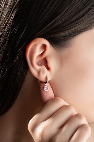 Boucles d’oreilles - Argent et zircons