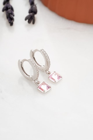 Boucles d’oreilles - Argent et zircons
