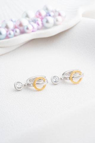 Boucles d’oreilles - Argent et zircons