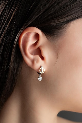 Boucles d’oreilles - Argent et zircons