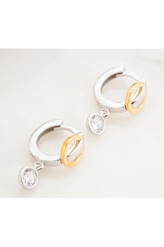 Boucles d’oreilles - Argent et zircons