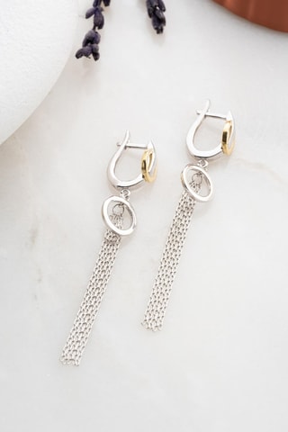 Boucles d’oreilles - Argent et zircons