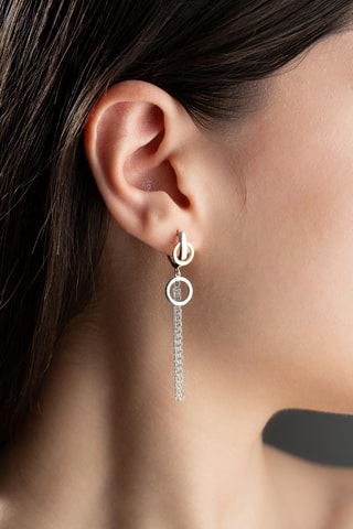 Boucles d’oreilles - Argent et zircons