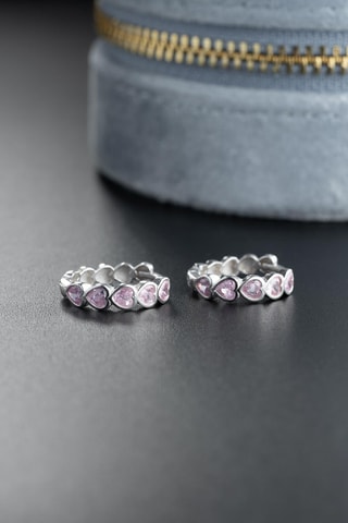 Créoles - Argent et zircons
