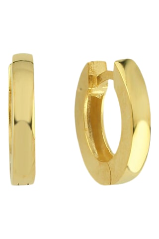 Créoles - Argent plaqué or jaune