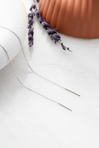 Boucles d’oreilles - Argent et zircons