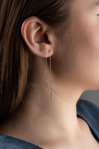 Boucles d’oreilles - Argent et zircons