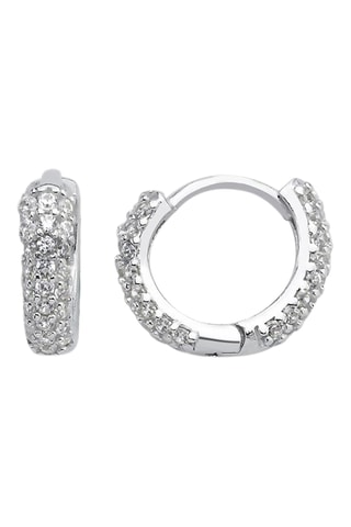 Créoles - Argent et zircons