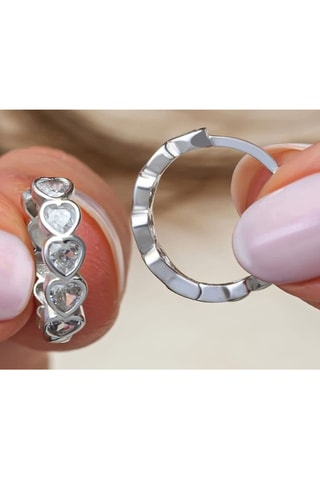 Créoles - Argent et zircons