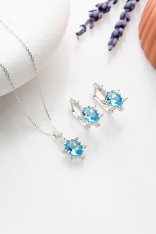 Parure - Argent et zircons