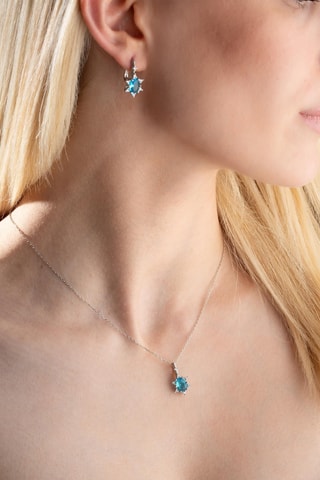Parure - Argent et zircons