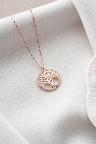 Collier - Argent et zircons