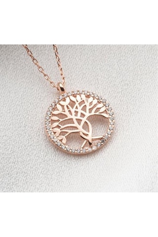 Collier - Argent et zircons