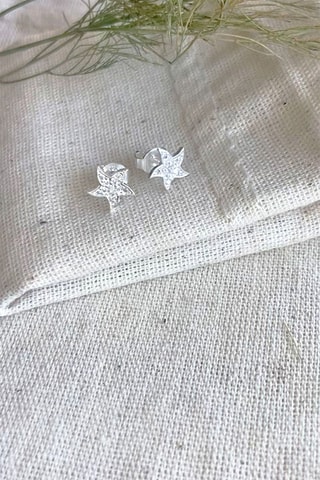 Puces - Argent et zircons