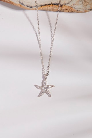 Collier - Argent et zircons