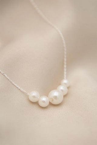 Collier - Argent et zircons