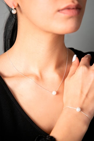 Parure - Argent et zircons