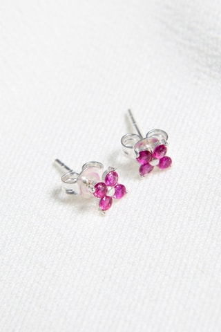 Puces - Argent et zircons