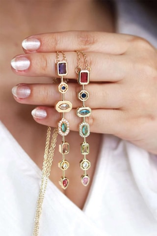 Collier - Zircons