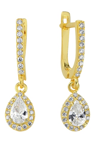 Boucles d'oreilles - Argent et zircons