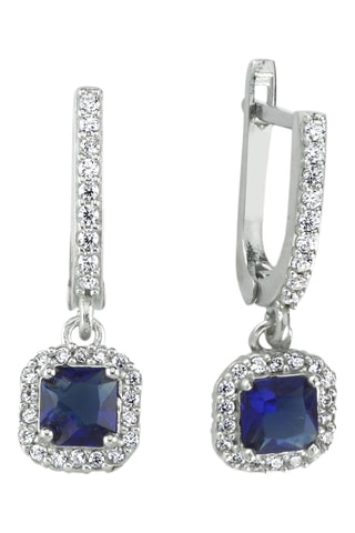 Boucles d'oreilles - Argent et zircons