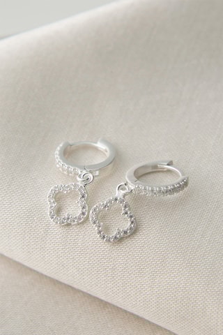 Créoles - Argent et zircons