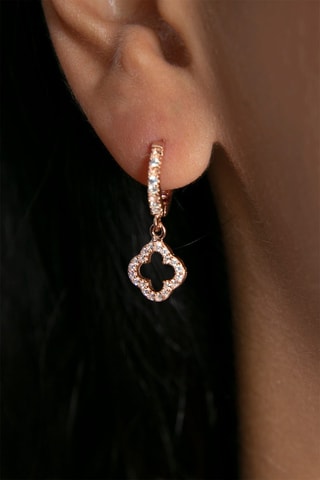 Boucles d'oreilles - Argent et zircons