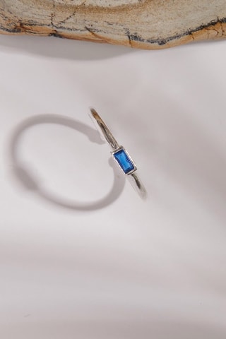Bague - Argent et zircons