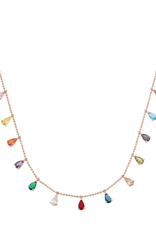 Collier - Argent et zircons